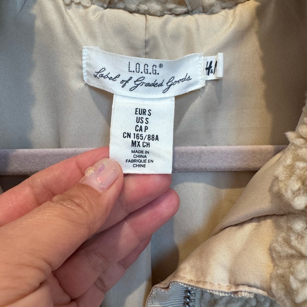 H&M Tan Teddy Jacket - Picture 2 of 6